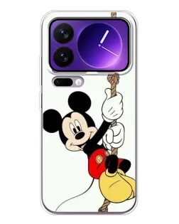 Чохол для Xiaomi 17 Pro Max з картинкою «Mickey на канаті» Чохол для Xiaomi 17 Pro Max з картинкою «Mickey на канаті»