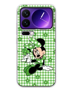 Чохол для Xiaomi 17 Pro Max з картинкою «Mickey в клітинку»
