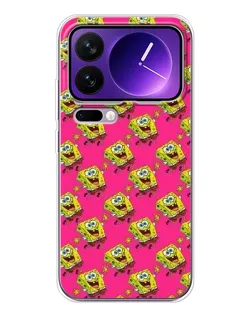Чохол для Xiaomi 17 Pro Max з картинкою «Рожевий паттерн»