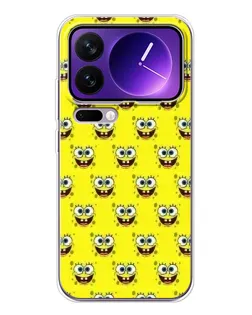 Чохол для Xiaomi 17 Pro Max з картинкою «Паттерн Губка Боб»