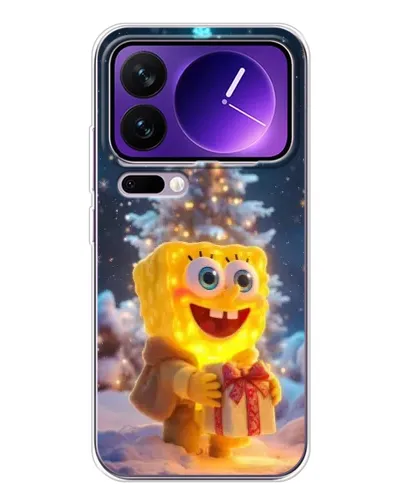 Чохол для Xiaomi 17 Pro Max з картинкою «Різдвяний Спанч Боб» Чохол для Xiaomi 17 Pro Max з картинкою «Різдвяний Спанч Боб»