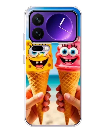 Чохол для Xiaomi 17 Pro Max з картинкою «Спанч Боб морозиво» Чохол для Xiaomi 17 Pro Max з картинкою «Спанч Боб морозиво»
