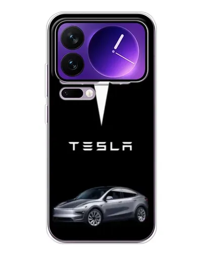 Чехол для Xiaomi 17 Pro Max с картинкой «Tesla Model Y»