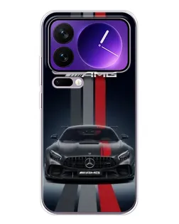 Чохол для Xiaomi 17 Pro Max з картинкою «Mercedes — білий карбон» Чохол для Xiaomi 17 Pro Max з картинкою «Mercedes — білий карбон»