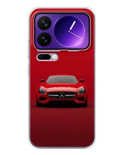 Чохол для Xiaomi 17 Pro Max з картинкою «Червоний Mercedes AMG»