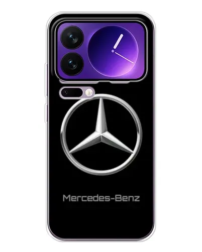 Чохол для Xiaomi 17 Pro Max з картинкою «Mercedes Silver Logo»