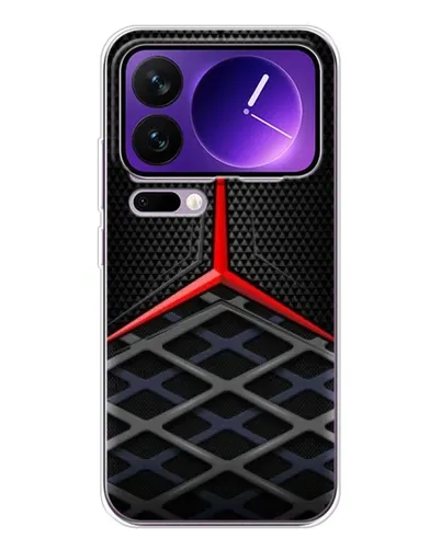 Чохол для Xiaomi 17 Pro Max з картинкою «Mercedes Carbon Grid»