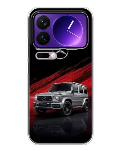 Чохол для Xiaomi 17 Pro Max з картинкою «Mercedes G-Class червоний»