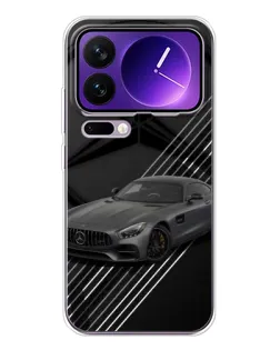 Чохол для Xiaomi 17 Pro Max з картинкою «Mercedes AMG — графіка»