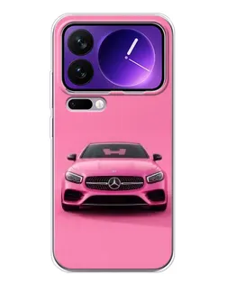 Чехол для Xiaomi 17 Pro Max с картинкой «Розовый Mercedes AMG» Чехол для Xiaomi 17 Pro Max с картинкой «Розовый Mercedes AMG»