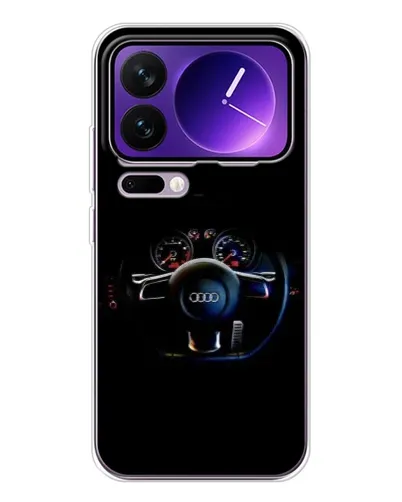 Чехол для Xiaomi 17 Pro Max с картинкой «Салон Audi — руль» Чехол для Xiaomi 17 Pro Max с картинкой «Салон Audi — руль»