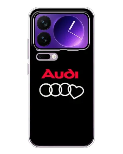 Чехол для Xiaomi 17 Pro Max с картинкой «Логотип Audi Heart» Чехол для Xiaomi 17 Pro Max с картинкой «Логотип Audi Heart»