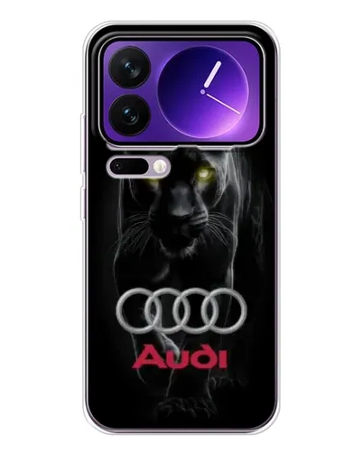 Чехол для Xiaomi 17 Pro Max с картинкой «Пантера и Audi» Чехол для Xiaomi 17 Pro Max с картинкой «Пантера и Audi»