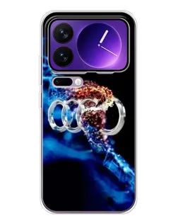 Чехол для Xiaomi 17 Pro Max с картинкой «Энергия лого Audi»