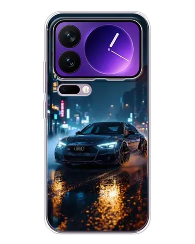 Чехол для Xiaomi 17 Pro Max с картинкой «Ночной город и Audi» Чехол для Xiaomi 17 Pro Max с картинкой «Ночной город и Audi»