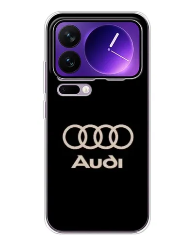 Чехол для Xiaomi 17 Pro Max с картинкой «Audi — золотой логотип» Чехол для Xiaomi 17 Pro Max с картинкой «Audi — золотой логотип»