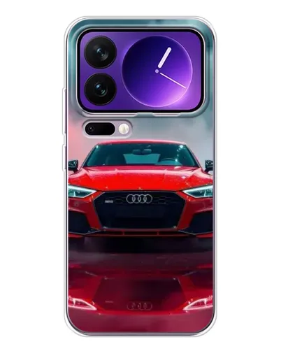 Чехол для Xiaomi 17 Pro Max с картинкой «Audi RS — красный стиль» Чехол для Xiaomi 17 Pro Max с картинкой «Audi RS — красный стиль»