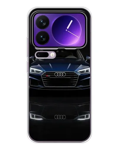 Чехол для Xiaomi 17 Pro Max с картинкой «Audi — ночное отражение» Чехол для Xiaomi 17 Pro Max с картинкой «Audi — ночное отражение»