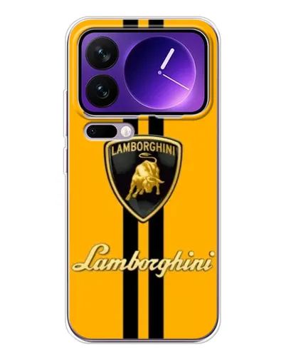 Чохол для Xiaomi 17 Pro Max з картинкою «Lamborghini Stripe жовтий» Чохол для Xiaomi 17 Pro Max з картинкою «Lamborghini Stripe жовтий»