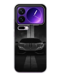 Чохол для Xiaomi 17 Pro Max з картинкою «Lamborghini симетрія доріг»