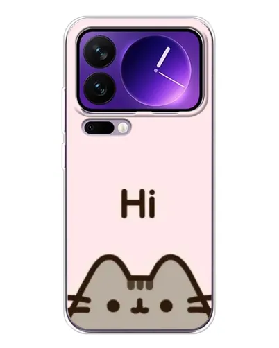 Чохол для Xiaomi 17 Pro Max з картинкою «Пушин каже Hi» Чохол для Xiaomi 17 Pro Max з картинкою «Пушин каже Hi»