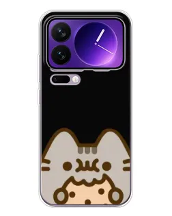 Чохол для Xiaomi 17 Pro Max з картинкою «Пушин на чорному»