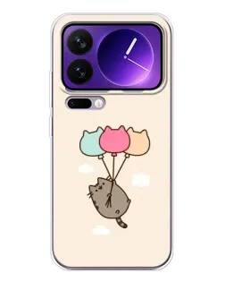 Чохол для Xiaomi 17 Pro Max з картинкою «Пушин на кульках»