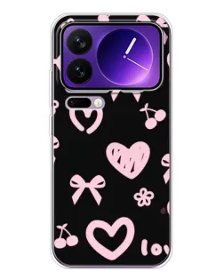 Чехол для Xiaomi 17 Pro Max с картинкой «Сатиновый бант»