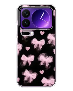 Чехол для Xiaomi 17 Pro Max с картинкой «Геометрия банта»