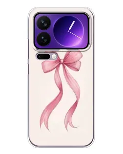 Чехол для Xiaomi 17 Pro Max с картинкой «Розовый бант»