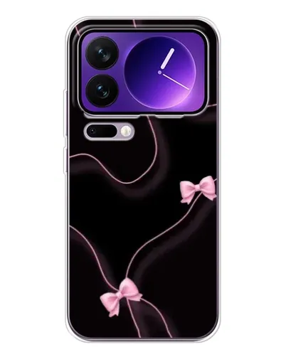Чехол для Xiaomi 17 Pro Max с картинкой «Розовые ленты» Чехол для Xiaomi 17 Pro Max с картинкой «Розовые ленты»