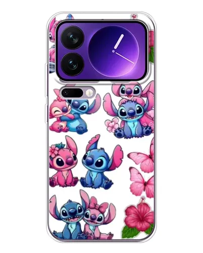 Чехол для Xiaomi 17 Pro Max с картинкой «Стикеры Stitch и Angel» Чехол для Xiaomi 17 Pro Max с картинкой «Стикеры Stitch и Angel»