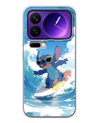 Чехол для Xiaomi 17 Pro Max с картинкой «Стич на волне» Чехол для Xiaomi 17 Pro Max с картинкой «Стич на волне»