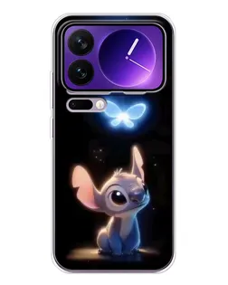 Чехол для Xiaomi 17 Pro Max с картинкой «Сияющий Стич»