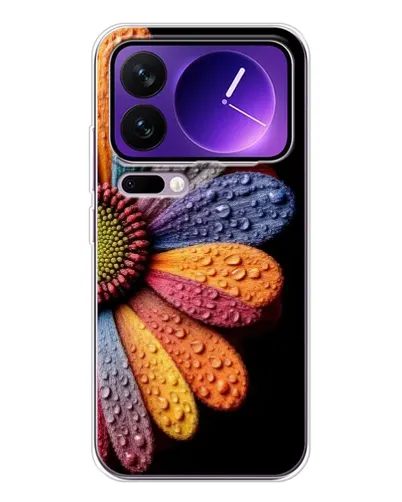Чохол для Xiaomi 17 Pro Max з картинкою «Райдужна квітка»
