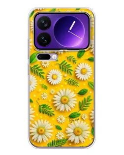 Чохол для Xiaomi 17 Pro Max з картинкою «Ромашкове сонце»