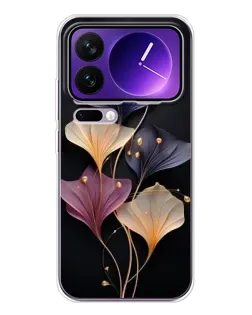 Чохол для Xiaomi 17 Pro Max з картинкою «Лілові квіти грації»