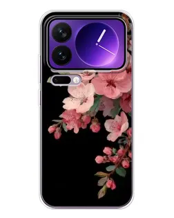 Чохол для Xiaomi 17 Pro Max з картинкою «Рожева гілка сакури»