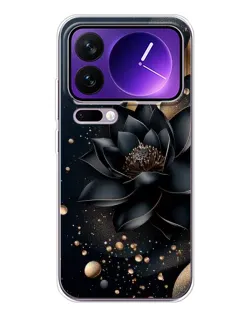 Чохол для Xiaomi 17 Pro Max з картинкою «Чорний лотос»
