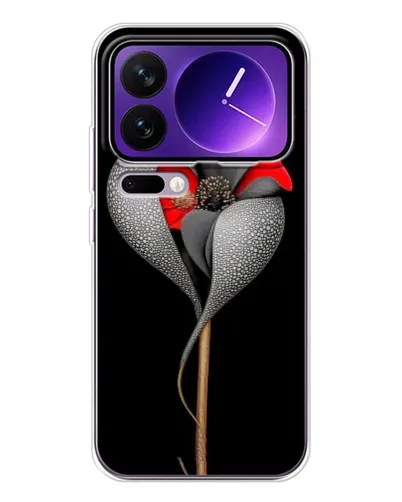 Чехол для Xiaomi 17 Pro Max с картинкой «Серебряный фантазийный цветок» Чехол для Xiaomi 17 Pro Max с картинкой «Серебряный фантазийный цветок»