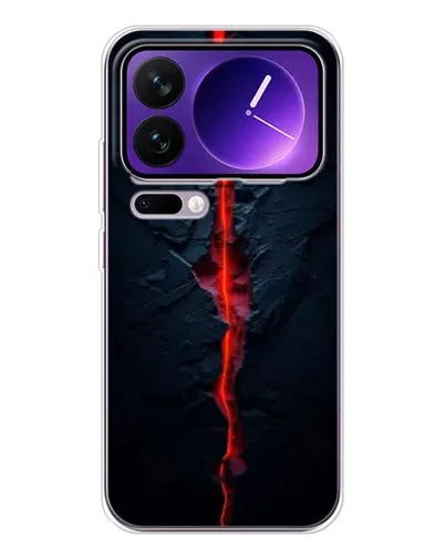 Чохол для Xiaomi 17 Pro Max з картинкою «Червона лавова тріщина» Чохол для Xiaomi 17 Pro Max з картинкою «Червона лавова тріщина»