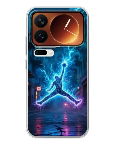 Чехол для Xiaomi 17 Pro с картинкой «Jordan Gold Jumpman» Чехол для Xiaomi 17 Pro с картинкой «Jordan Gold Jumpman»