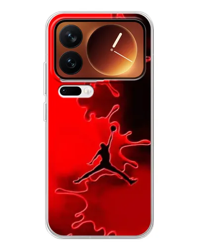 Чехол для Xiaomi 17 Pro с картинкой «Jordan Red Smoke» Чехол для Xiaomi 17 Pro с картинкой «Jordan Red Smoke»