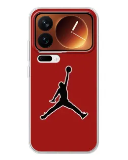 Чехол для Xiaomi 17 Pro с картинкой «Jordan Red Back»