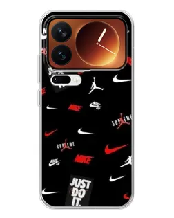 Чехол для Xiaomi 17 Pro с картинкой «Nike Mix Pattern»