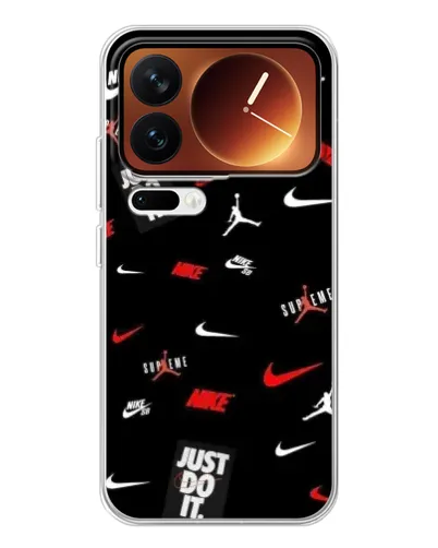 Чехол для Xiaomi 17 Pro с картинкой «Nike Mix Pattern» Чехол для Xiaomi 17 Pro с картинкой «Nike Mix Pattern»