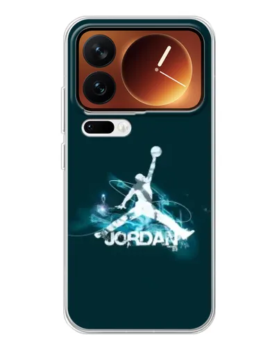 Чехол для Xiaomi 17 Pro с картинкой «Jordan Blue Fire» Чехол для Xiaomi 17 Pro с картинкой «Jordan Blue Fire»