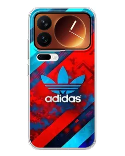 Чехол для Xiaomi 17 Pro с картинкой «Абстракция Adidas»