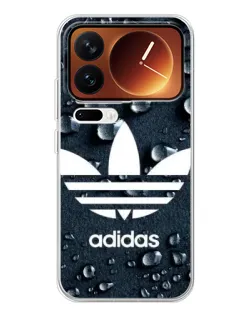 Чехол для Xiaomi 17 Pro с картинкой «Adidas Trefoil Blue»