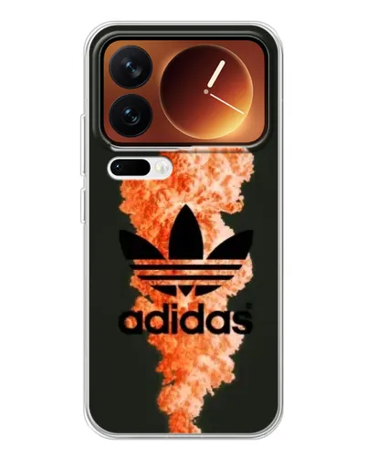 Чехол для Xiaomi 17 Pro с картинкой «Оранжевый дым Adidas» Чехол для Xiaomi 17 Pro с картинкой «Оранжевый дым Adidas»